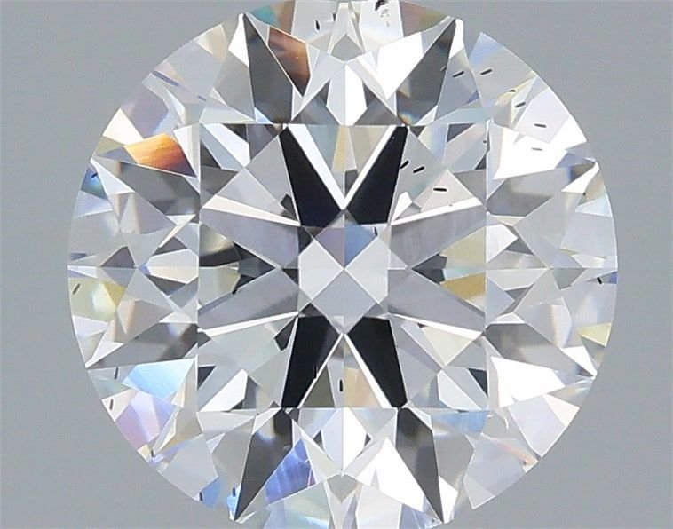 2.85ct E SI1 Excellent Cut Round Lab Grown Diamond