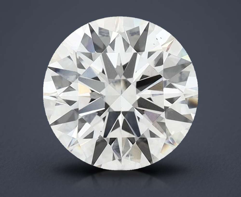 3.35 Carat Round Lab Diamond