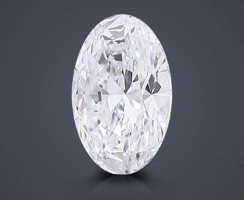 1.24 Carat Oval Lab Diamond