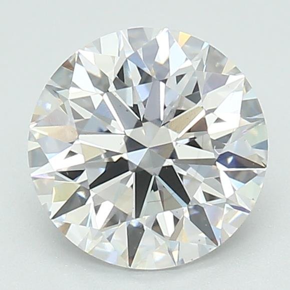 1.54ct D VS2 Rare Carat Ideal Cut Round Lab Grown Diamond