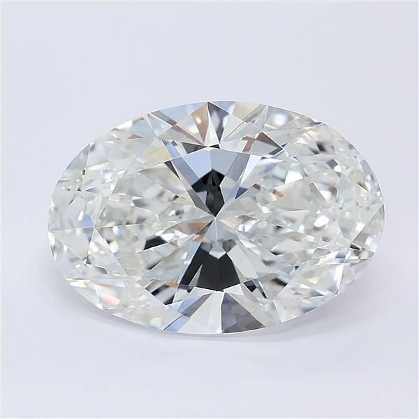 8.04ct E VVS2 Rare Carat Ideal Cut Oval Lab Grown Diamond