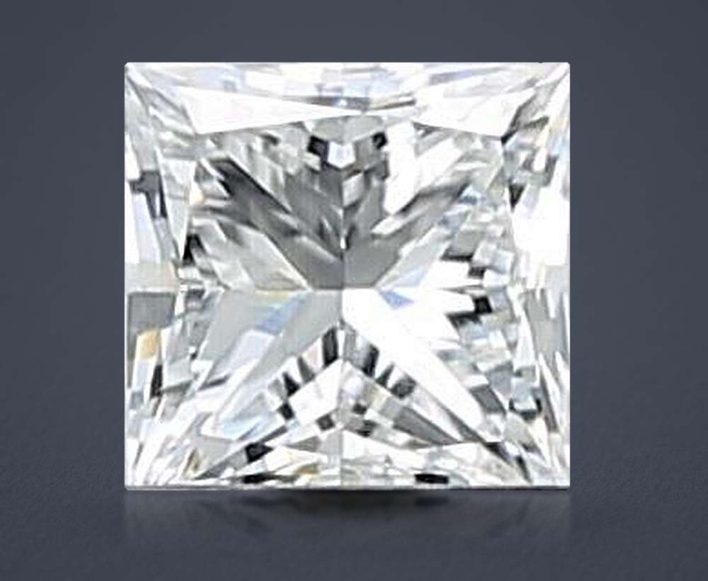 0.56 Carat Princess Lab Diamond