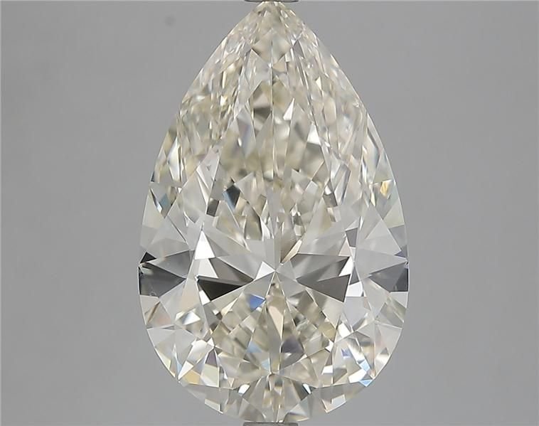 5.56ct J VVS1 Very Good Cut Pear Diamond