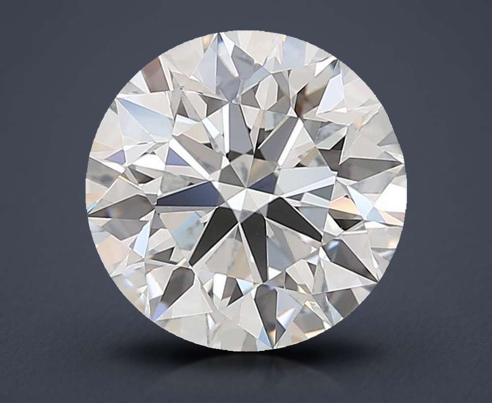 4.02 Carat Round Lab Diamond
