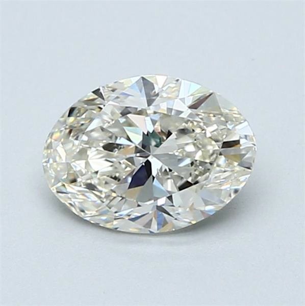 1.01ct K SI1 Rare Carat Ideal Cut Oval Diamond