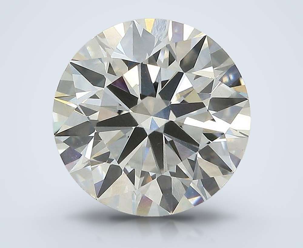 3.09 Carat Round Lab Diamond