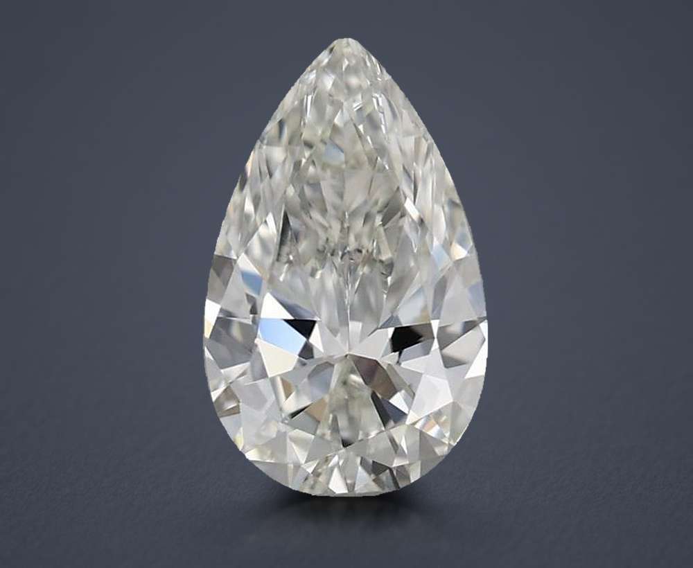 0.50 Carat Pear Natural Diamond