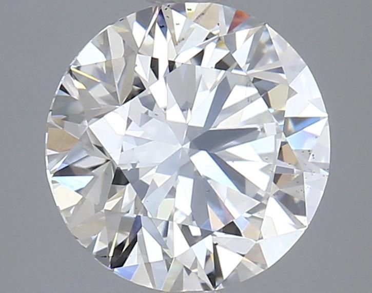 3.11ct G SI1 Excellent Cut Round Lab Grown Diamond