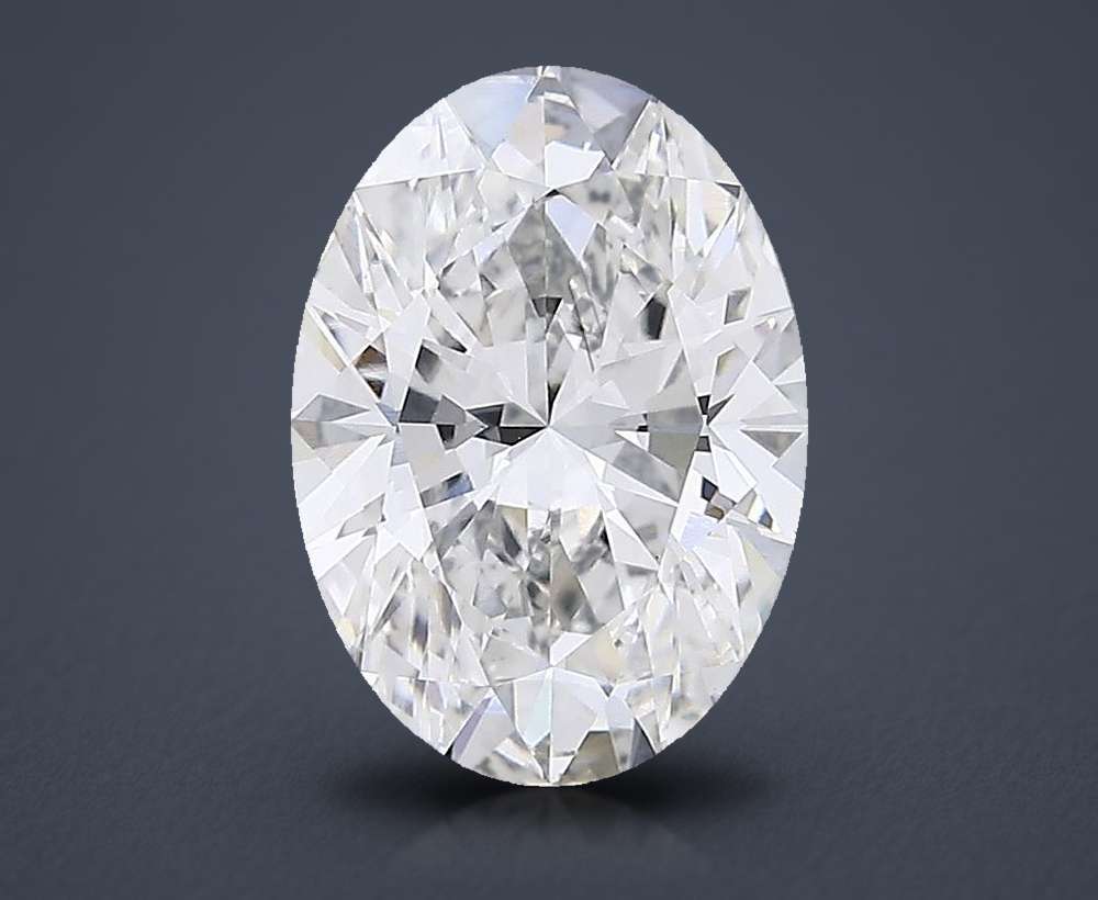 6.88 Carat Oval Lab Diamond