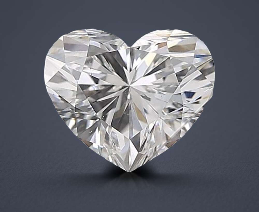 1.21 Carat Heart Natural Diamond