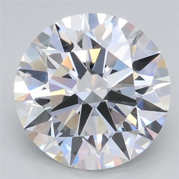 1.53ct E VVS2 Rare Carat Ideal Cut Round Lab Grown Diamond