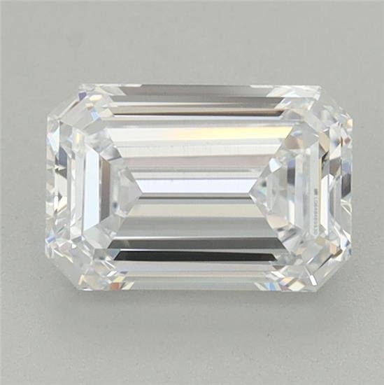 1.34ct E VS2 Rare Carat Ideal Cut Emerald Lab Grown Diamond