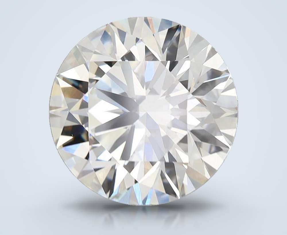 5.23 Carat Round Lab Diamond