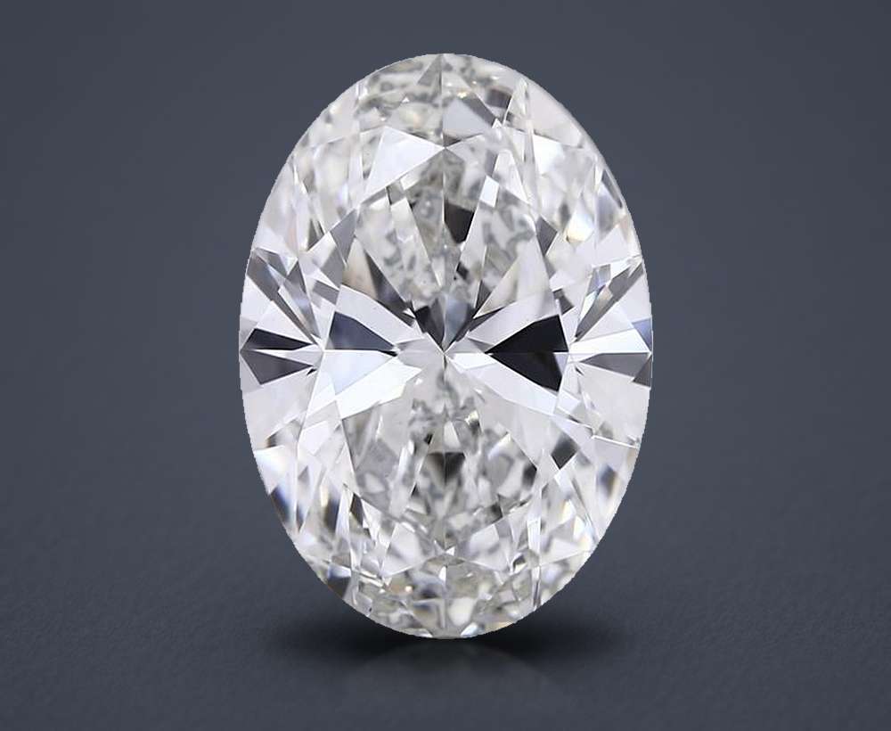5.55 Carat Oval Lab Diamond