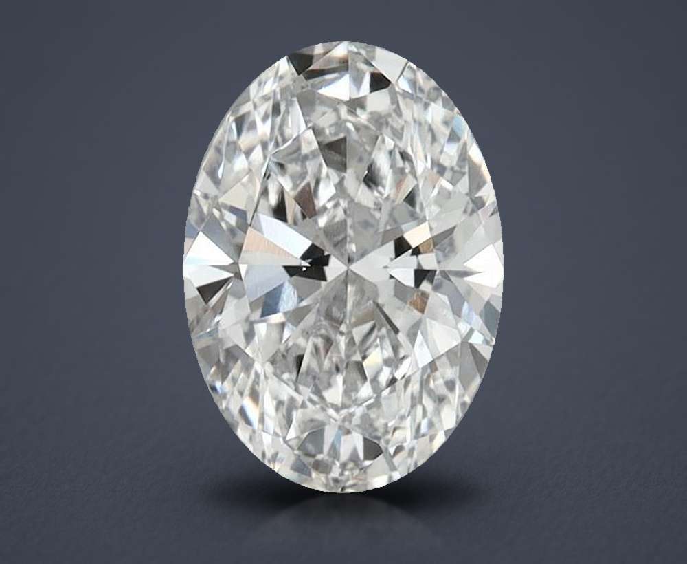 1.47 Carat Oval Lab Diamond