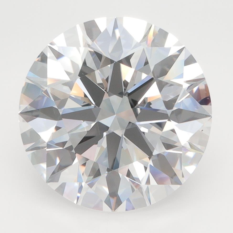 5.03ct D VVS2 Rare Carat Ideal Cut Round Lab Grown Diamond