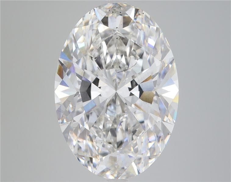 8.00ct G SI1 Rare Carat Ideal Cut Oval Lab Grown Diamond