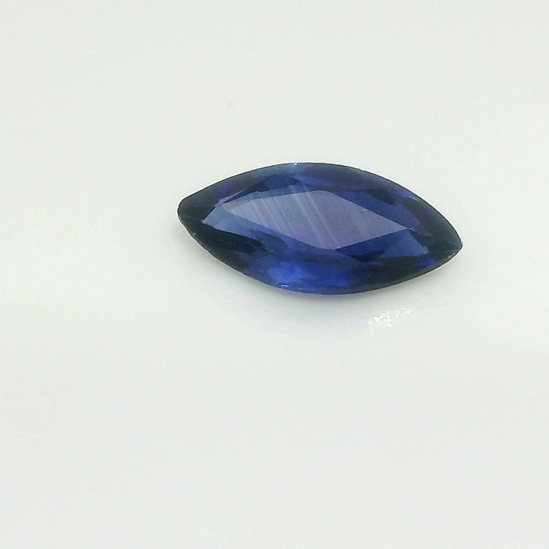 0.22 Carat Blue Marquise Sapphire