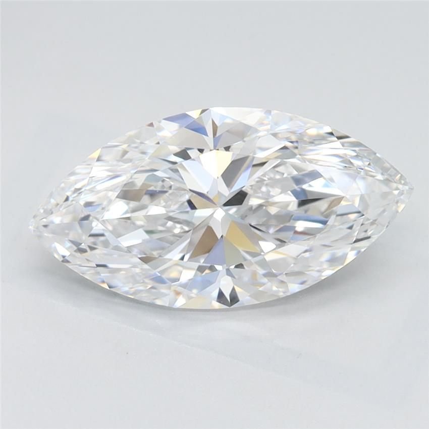2.06ct D VVS1 Very Good Cut Marquise Lab Grown Diamond