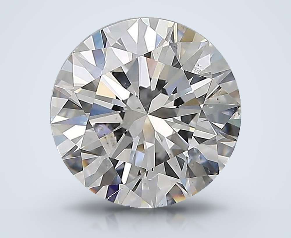 3.01 Carat Round Natural Diamond
