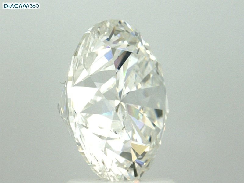 3.30ct F SI2 Rare Carat Ideal Cut Round Diamond