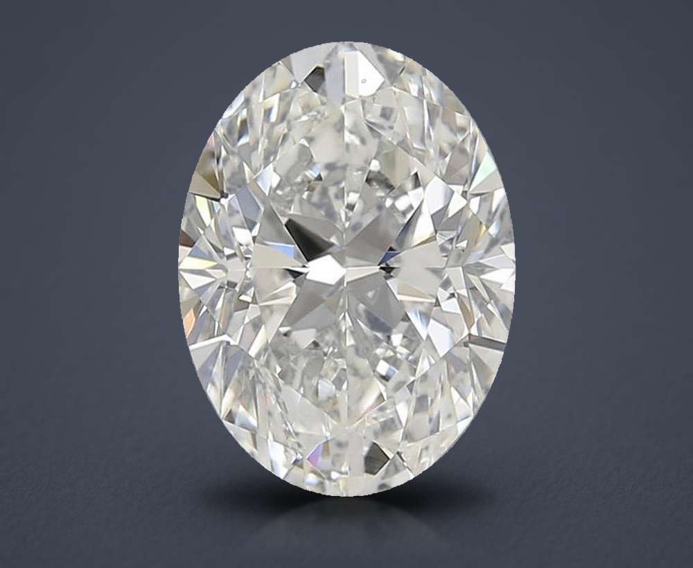 0.90 Carat Oval Natural Diamond