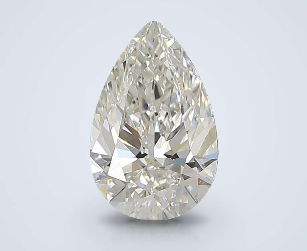 1.45 Carat Pear Lab Diamond