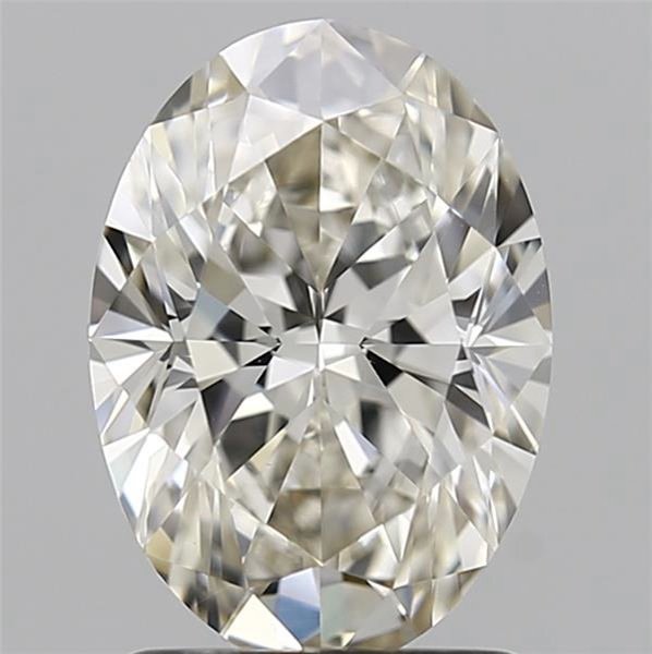 1.51ct K VS2 Rare Carat Ideal Cut Oval Diamond