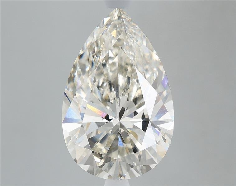 5.21ct I VS1 Rare Carat Ideal Cut Pear Lab Grown Diamond