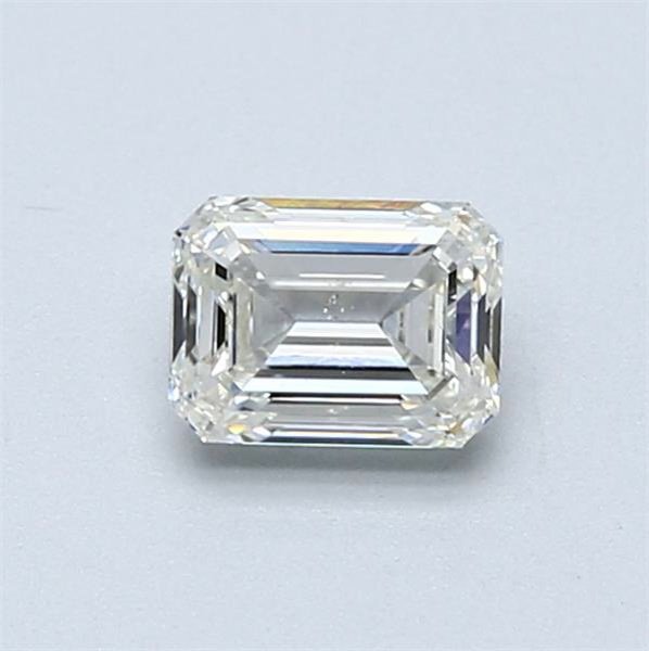 0.70ct J SI1 Excellent Cut Emerald Diamond