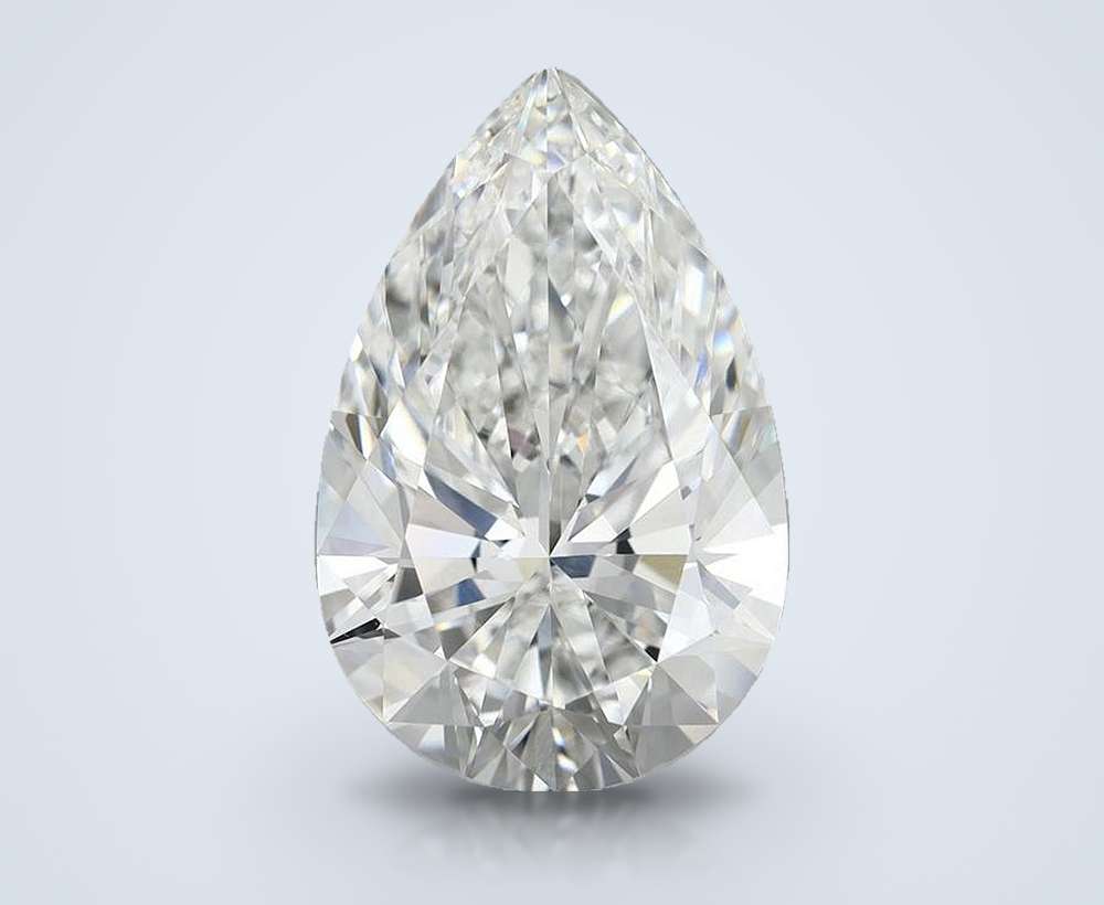 8.72 Carat Pear Lab Diamond