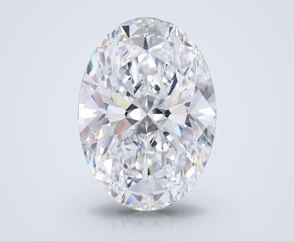 7.06 Carat Oval Lab Diamond