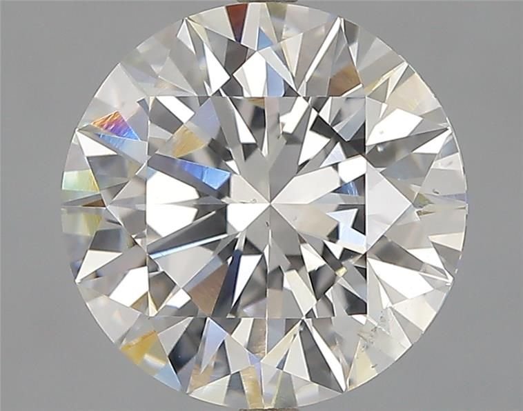 3.03ct H SI2 Excellent Cut Round Diamond