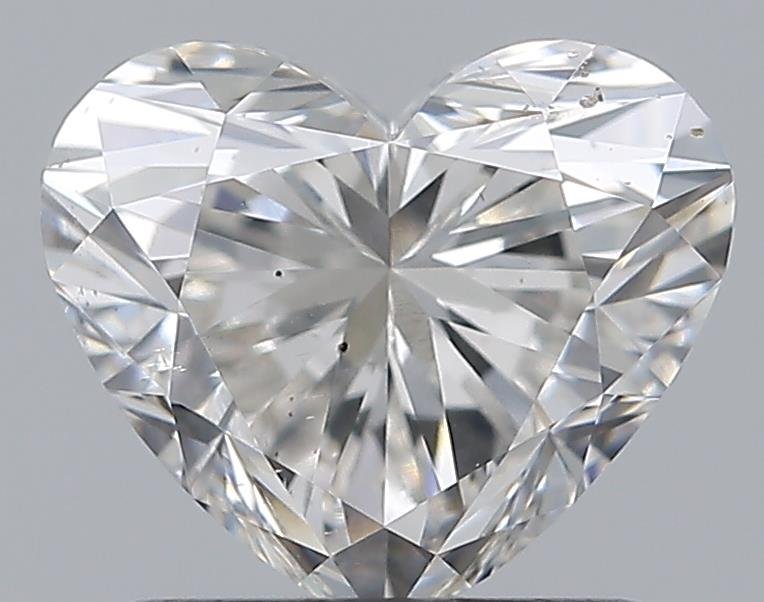 1.09ct G SI1 Rare Carat Ideal Cut Heart Diamond