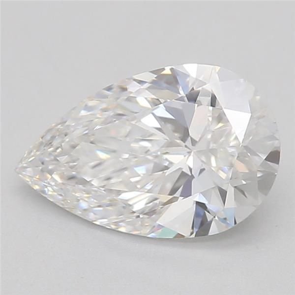 0.77ct E VS1 Rare Carat Ideal Cut Pear Lab Grown Diamond