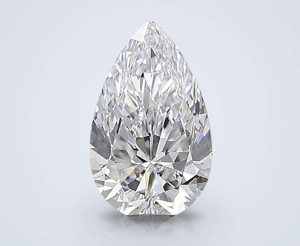 0.70 Carat Pear Natural Diamond