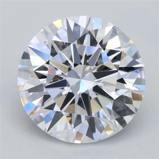 1.41ct D SI1 Rare Carat Ideal Cut Round Lab Grown Diamond