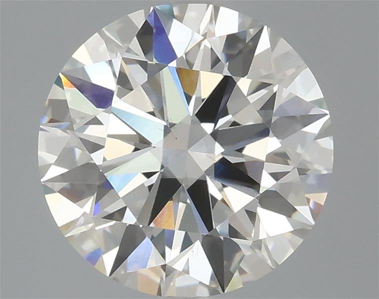 3.10ct H VS2 Rare Carat Ideal Cut Round Lab Grown Diamond