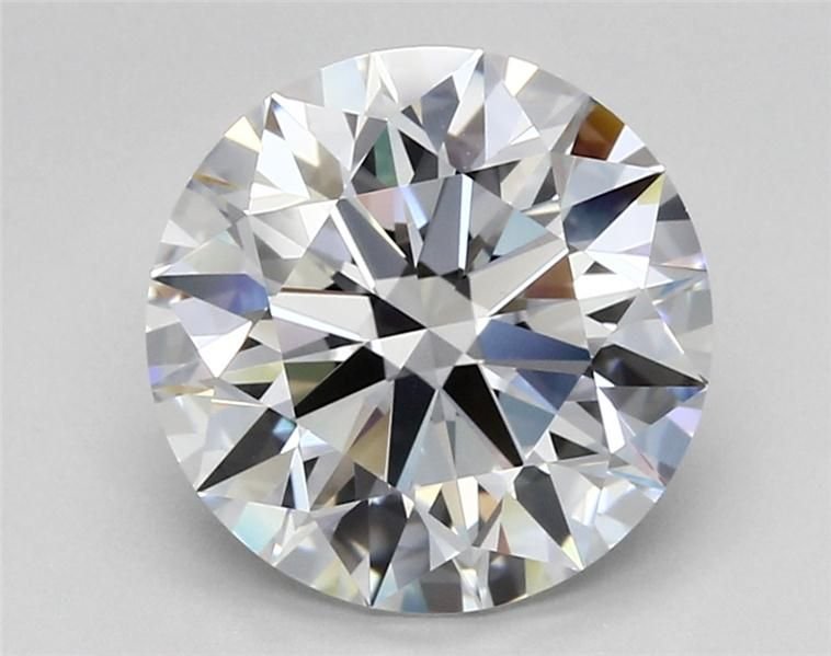 5.20ct F VVS2 Rare Carat Ideal Cut Round Lab Grown Diamond