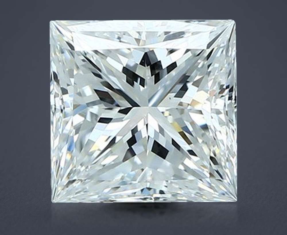 4.05 Carat Princess Natural Diamond
