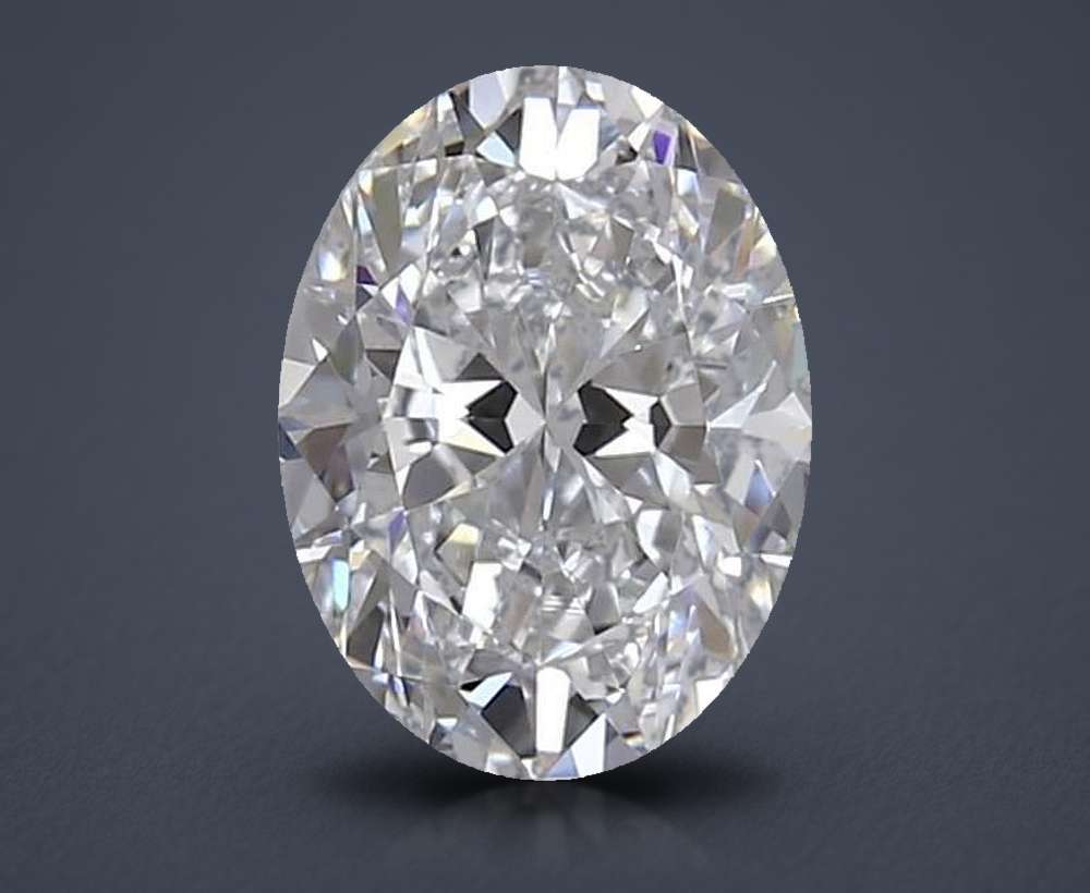 1.00 Carat Oval Natural Diamond
