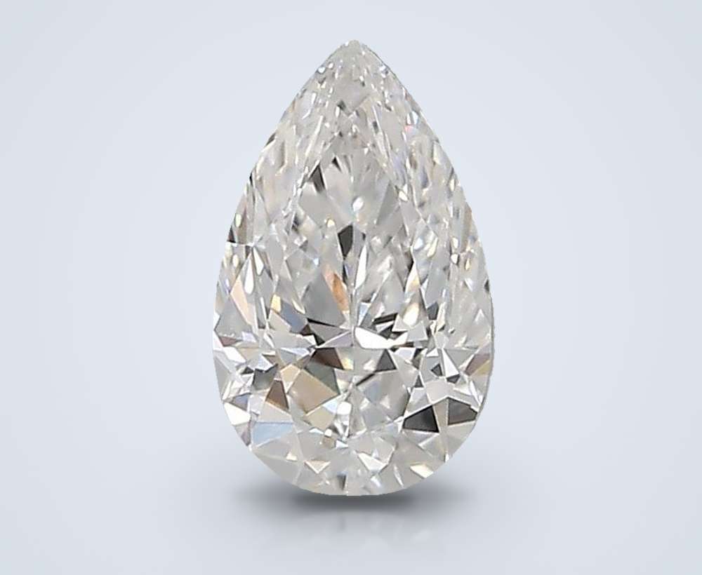 0.67 Carat Pear Lab Diamond
