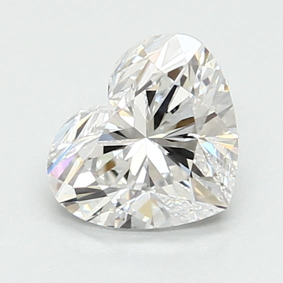 0.90ct E VS1 Rare Carat Ideal Cut Heart Lab Grown Diamond