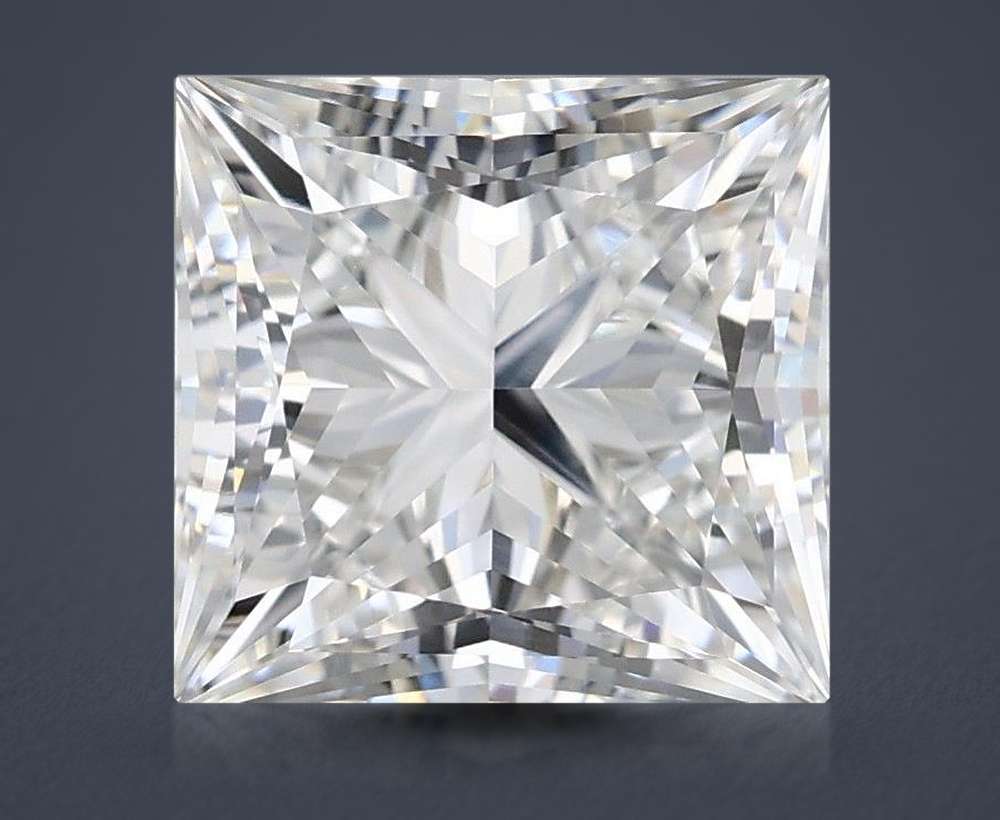 3.70 Carat Princess Lab Diamond