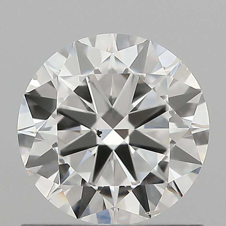 0.90ct F SI1 Very Good Cut Round Lab Grown Diamond