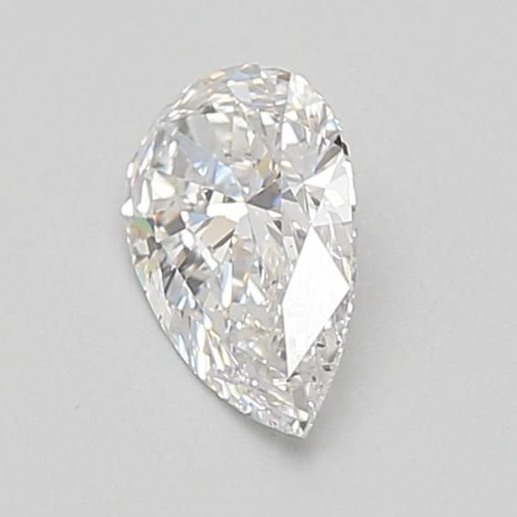 0.77ct D VS2 Rare Carat Ideal Cut Pear Lab Grown Diamond