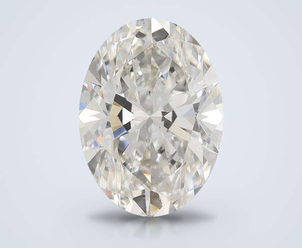 3.70 Carat Oval Lab Diamond