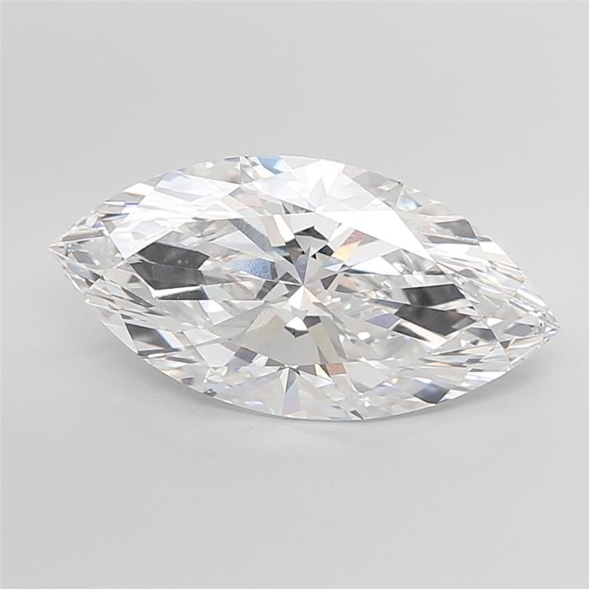 9.05ct E VVS2 Rare Carat Ideal Cut Marquise Lab Grown Diamond