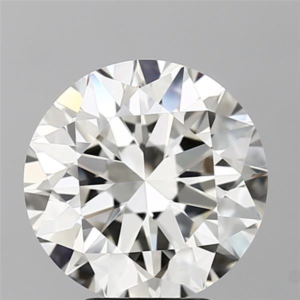 4.02ct I VVS2 Excellent Cut Round Diamond