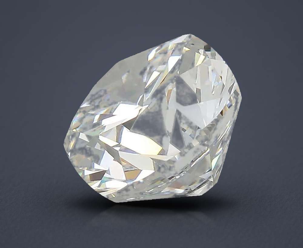 7.77 Carat Round Lab Diamond
